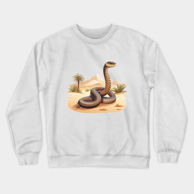 Cobra Lover Crewneck Sweatshirt by zooleisurelife